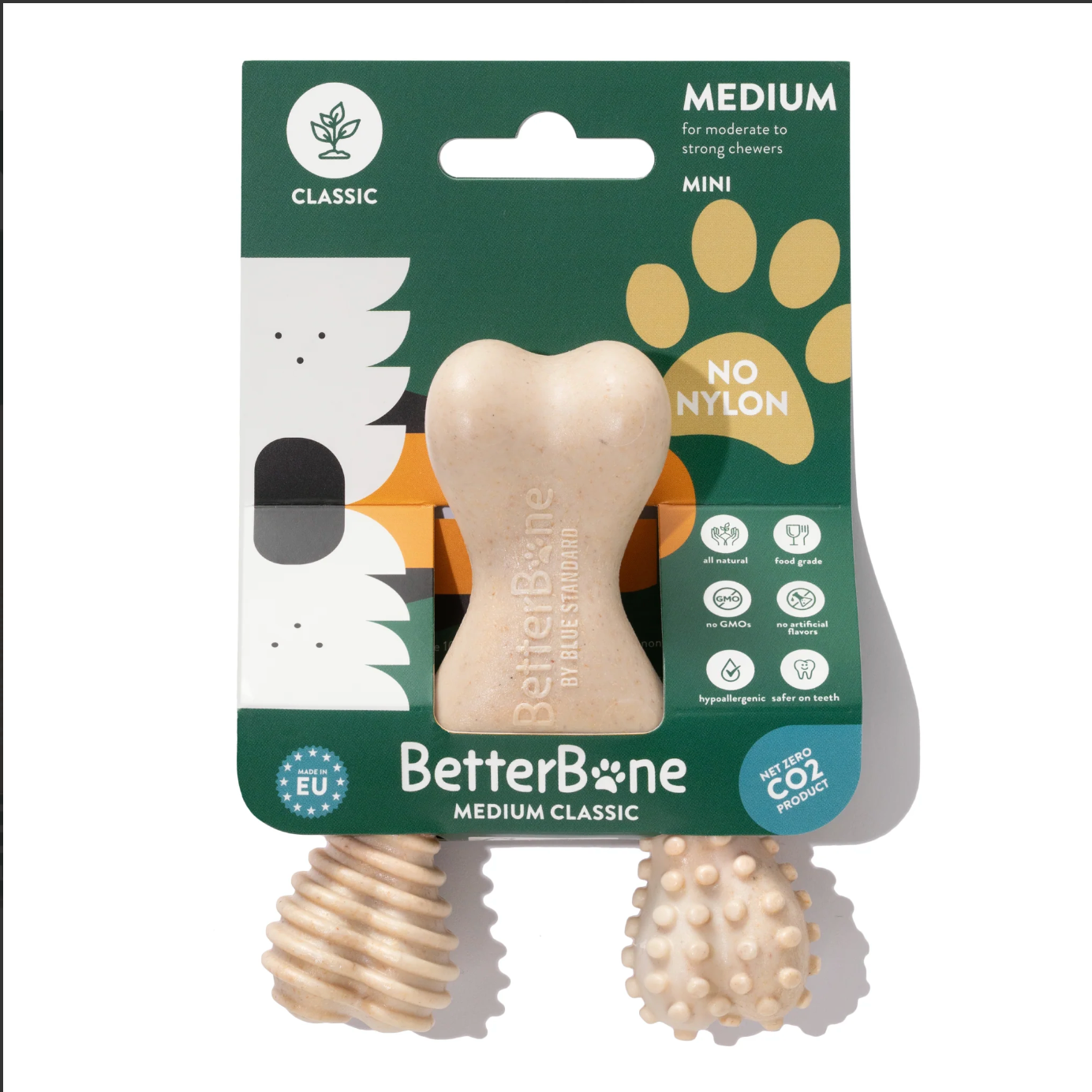 BetterBone Mini Medium Classic – Os à mâcher - Les Trésors Pets