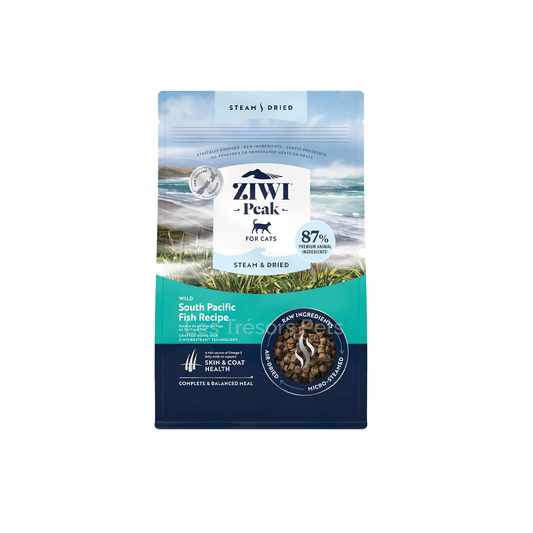 Air-Dried nourriture pour chats Maquereau et Agneau 400 gr. - Les Trésors Pets
