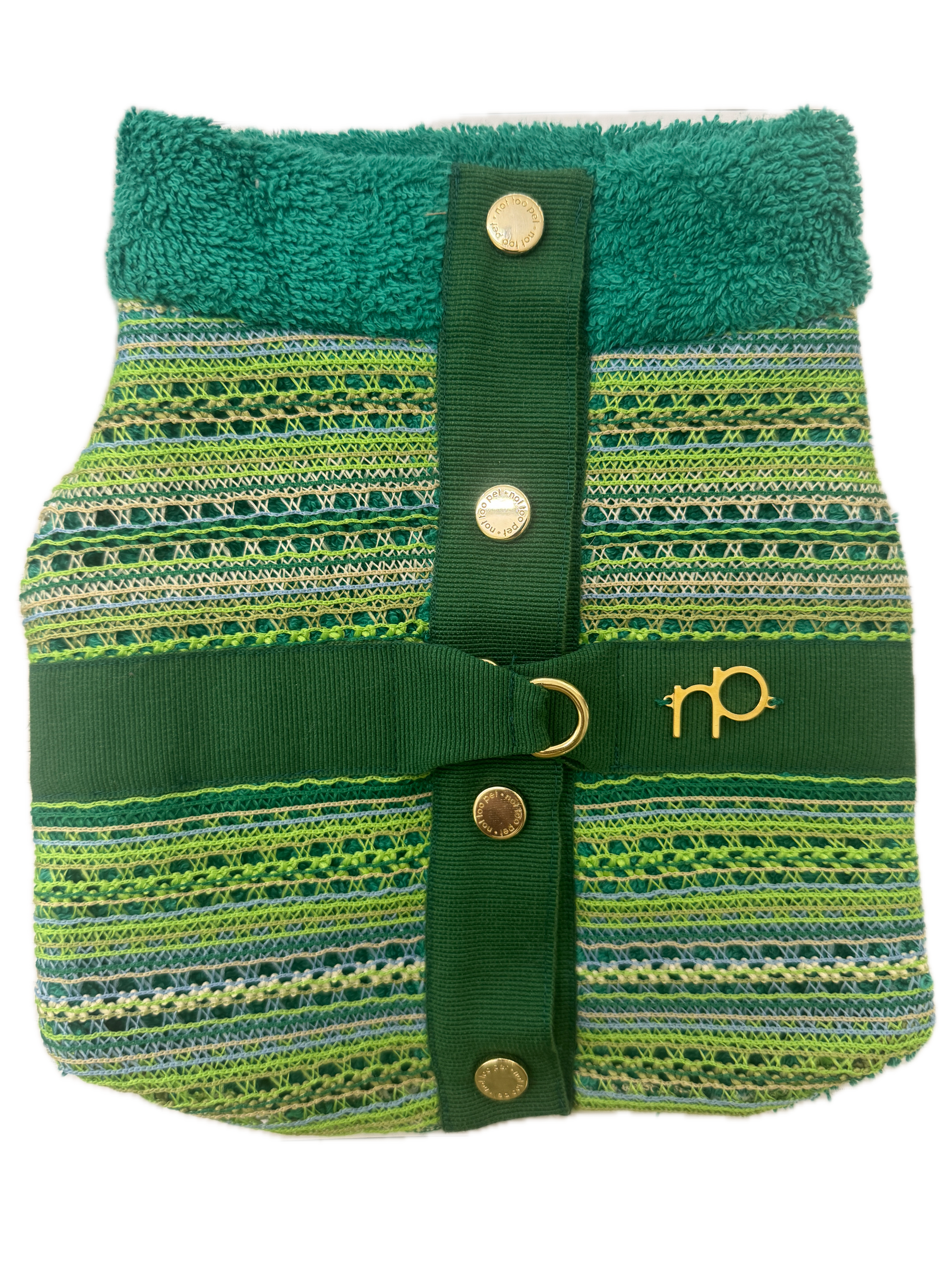 Not too pet Manteau Vert - Les Trésors Pets