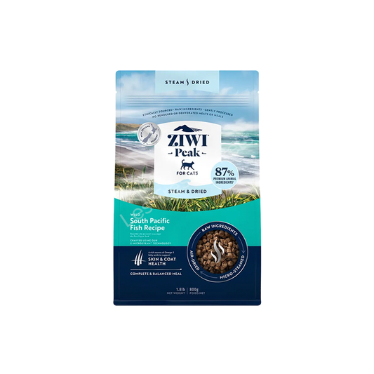 Steam & Dried nourriture pour chats Poisson 800 gr. - Les Trésors Pets